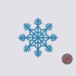 snowflake embroidery design, christmas embroidery machine files, snowflake christmas machine embroidery design, instant