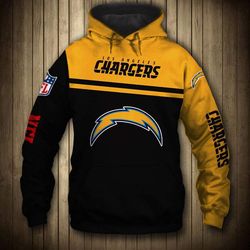 los angeles chargers hoodie 3d style5716 all over printed