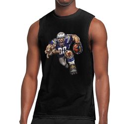 los angeles chargers men&8217s sleeveless t-shirt