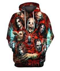 slipknot &8211 3d hoodie, zip-up, sweatshirt, t-shirt