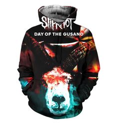 slipknot 3d allover printed hoodie