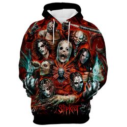 slipknot 3d full printing hoodie