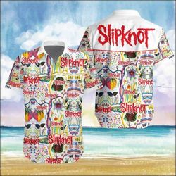 slipknot hawaiian 3d shirt &8211 dnstyles