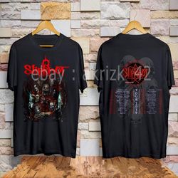 slipknot shirt tour 2019 &8216knotfest&8217 t-shirt black size s-3xl 100 cotton