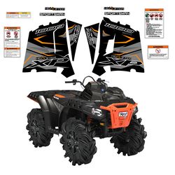 polaris highlifter xp 1000 decal stickers kit