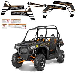 2014 polaris rzr 800 decal stickers kit