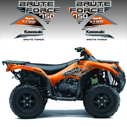 kawasaki brute force decal stickers kit