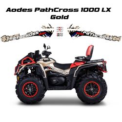 aodes pathcross 1000 decal stickers kit