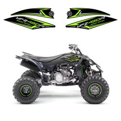 atv stickers yamaha yfz/raptor 350-700 decal kit