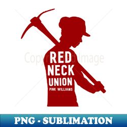 redneck union cutout red - exclusive sublimation digital file - bold & eye-catching