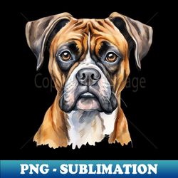 cute boxer puppy - premium sublimation digital download - bring your designs to life