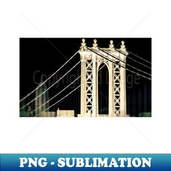 manhattan bridge - unique sublimation png download - create with confidence