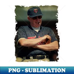 tom kelly in minnesota twins old photo vintage - premium png sublimation file - bold & eye-catching