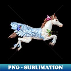 carousel fantasy horse photo - premium png sublimation file - bring your designs to life