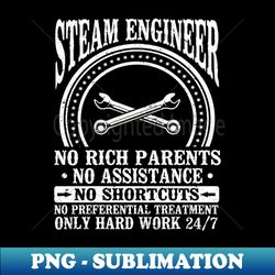 steam technician union steam engineer - exclusive sublimation digital file - unlock vibrant sublimation designs