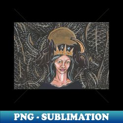 hekate in the papyri graecae magicae - exclusive sublimation digital file - bring your designs to life