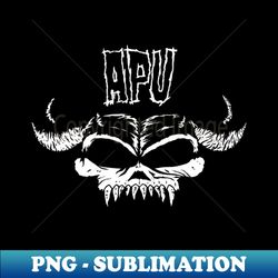 apuzig - signature sublimation png file - bold & eye-catching