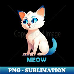 warm cat meow - Stylish Sublimation Digital Download - Fashionable and Fearless