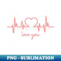 love you  valentine day - instant sublimation digital download - transform your sublimation creations