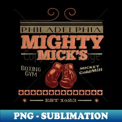 mighty micks - boxing gym 1923 - digital sublimation download file - bring your designs to life