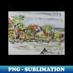 abstract landscape - instant sublimation digital download - perfect for sublimation art