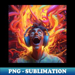 music euphoria - instant png sublimation download - spice up your sublimation projects