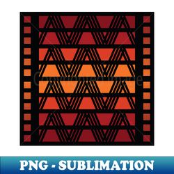 dimensional wavelength - v5 redorange - geometric art dimensions - doc labs - retro png sublimation digital download - instantly transform your sublimation projects