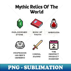 the product roadmap  a mythic relic of the world - instant png sublimation download - perfect for sublimation art