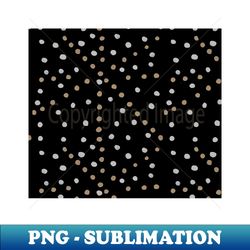 black and gold polka dots - trendy sublimation digital download - bold & eye-catching
