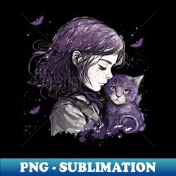 cat purple up - creative sublimation png download - stunning sublimation graphics