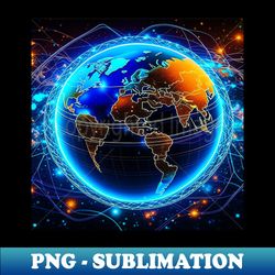 techno world - artistic sublimation digital file - instantly transform your sublimation projects