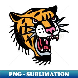 tiger - png sublimation digital download - unleash your inner rebellion