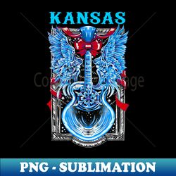 KANSAS BAND - Exclusive PNG Sublimation Download - Perfect for Sublimation Art