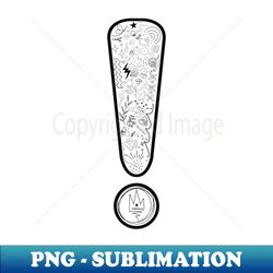 cute exclamation mark - instant png sublimation download - boost your success with this inspirational png download