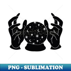 cosmic crystal ball - stylish sublimation digital download - transform your sublimation creations