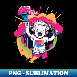 every child is an artist - modern sublimation png file - perfect for sublimation art