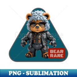 the metal bear rare - high-quality png sublimation download - perfect for sublimation art