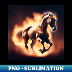 high noon horse - stylish sublimation digital download - fashionable and fearless