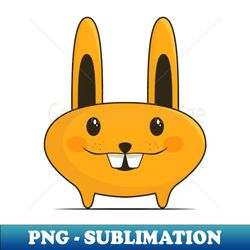 cute rabbit - elegant sublimation png download - boost your success with this inspirational png download