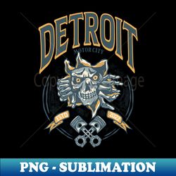 detroit - signature sublimation png file - unleash your inner rebellion