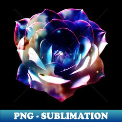 galaxy bright flower - premium sublimation digital download - perfect for creative projects