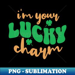 im your lucky charm st patricks day - instant png sublimation download - capture imagination with every detail