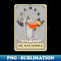 the bartender tarot card bartending - png transparent sublimation design - stunning sublimation graphics