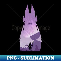 cyno landscape - png transparent sublimation design - spice up your sublimation projects