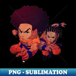 neo afro dragonz ballz - special edition sublimation png file - defying the norms