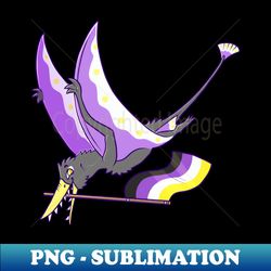 nonbinary rhamphorhynchus limited - instant png sublimation download - unleash your creativity