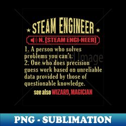 steam technician union steam engineer - exclusive sublimation digital file - unleash your creativity