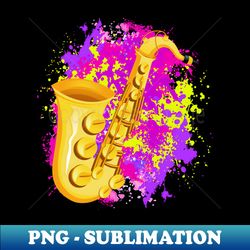 saxophone teacher musician sax player saxophonist - vintage sublimation png download - transform your sublimation creations