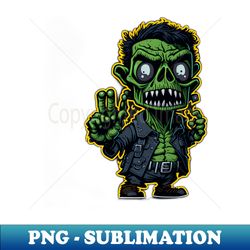 zombie sticker i - stylish sublimation digital download - stunning sublimation graphics