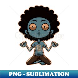 yoga instructor shirt  cartoon alien style - png sublimation digital download - defying the norms